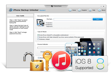 Tenorshare iPhone Backup Unlocker