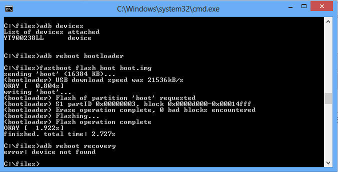 adb fastboot