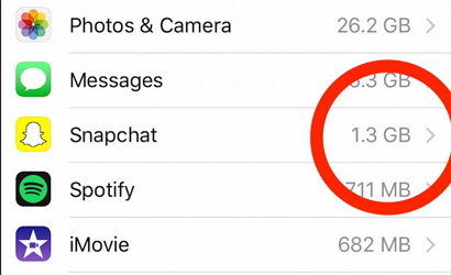 How to Permanently Clear Snapchat Storage Space on iPhone