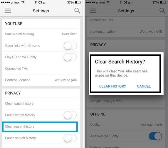 Apple Iphone 6: How To Delete Internet Browsing History ...