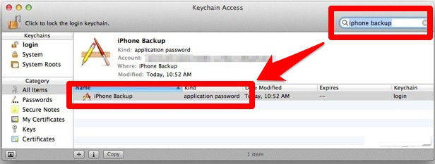 how to reset iphone backup password