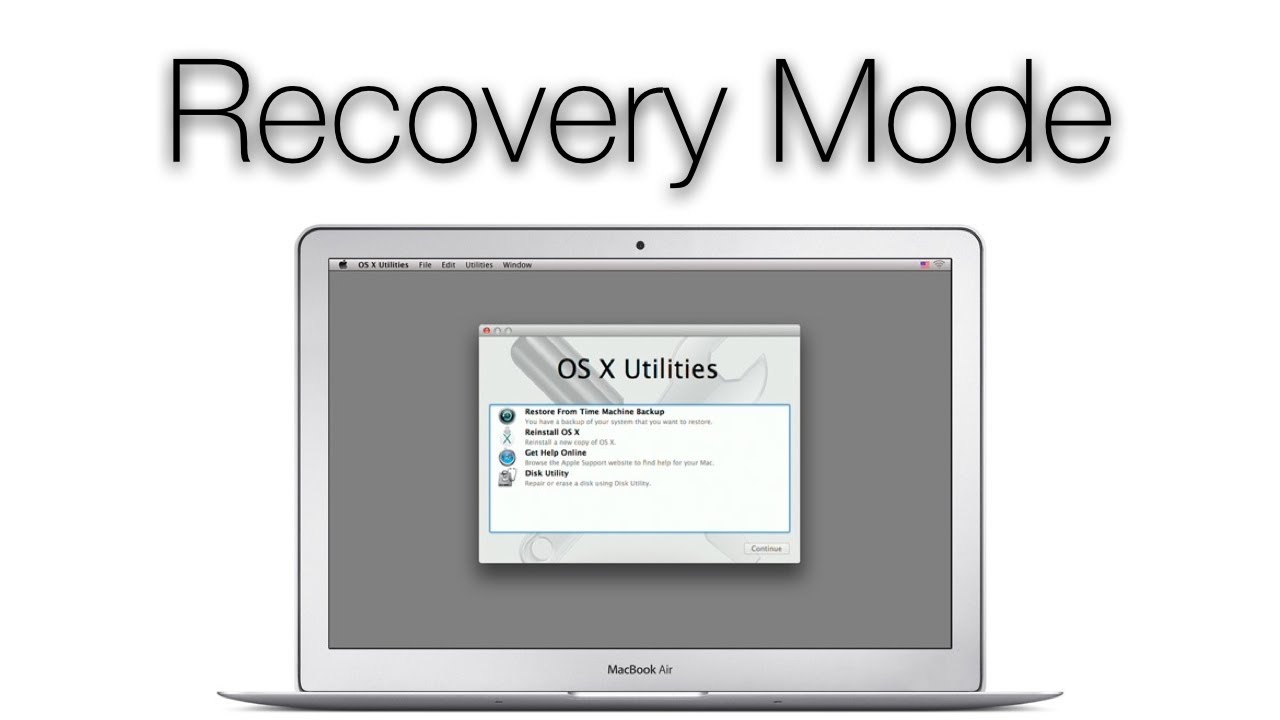 mac os recovery mode terminal